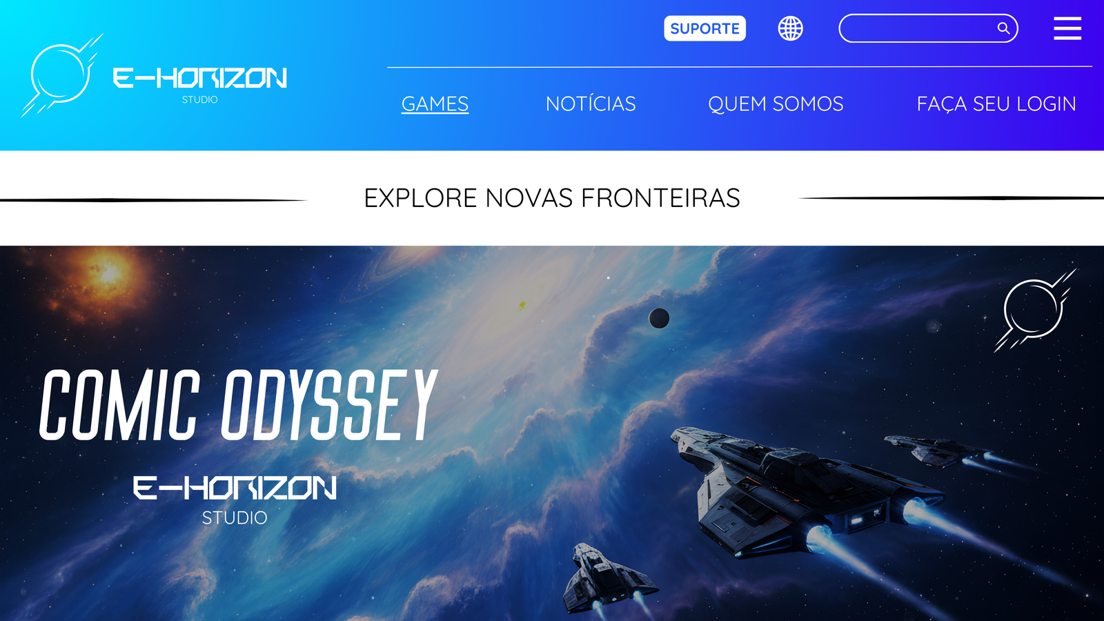 E-Horizon Games Banner